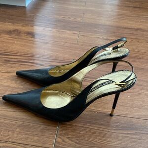 Gianmarco Lorenzi  Black Pumps Size 9.5-10